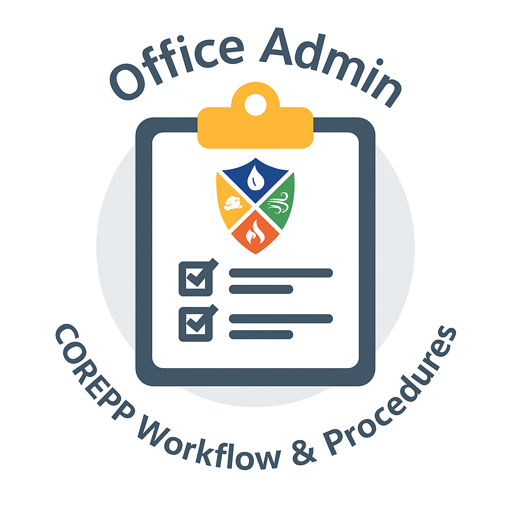 Office Admin COREPP Workflow & Procedures